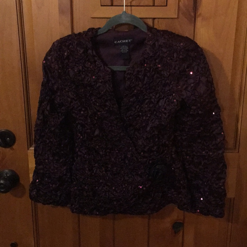 Women’s purple top